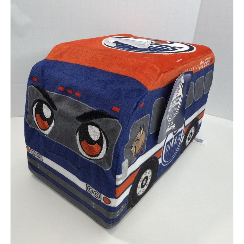Edmonton OILERS Bleacher Creatures Zamboni 7" Kuricha Plush Memory Foam NHL NEW
